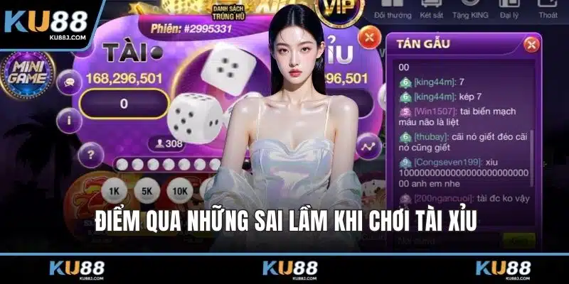 Mẹo Chơi Tài Xỉu - Bí Quyết Giúp Tăng Cơ Hội Thắng 2 Điểm qua những sai lầm khi chơi tài xỉu